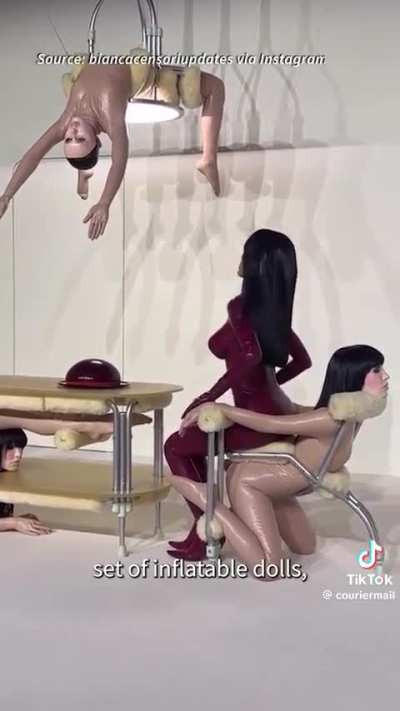 Kanye West's wife Bianca Censori&rsquo;s art exhibition in Seoul