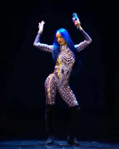 Sasha Runs the Blue Brand