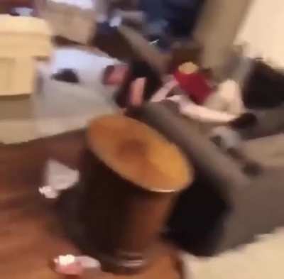 Tackling A Friend!