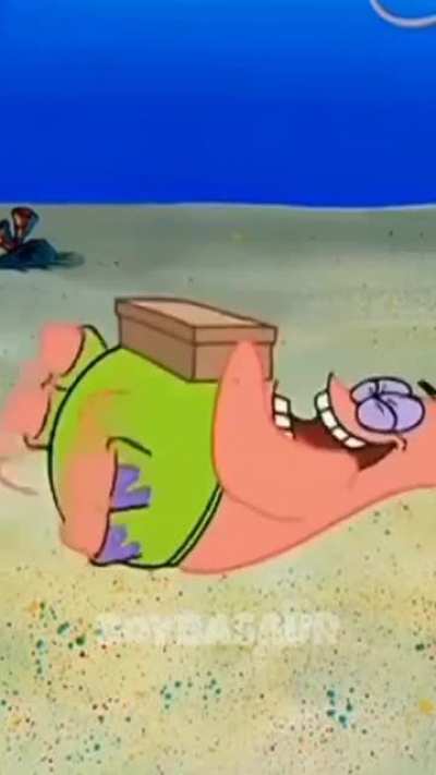 you haven't seen the full video have you, squidward?