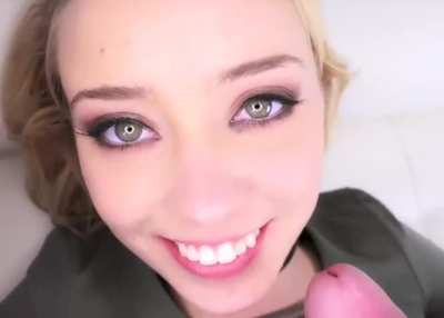 Down her tongue