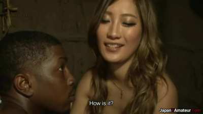 Aika Experiencing A BBC For The First Time In Africa (Decensored)