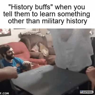 when the history test isn't just naming german tanks from WWII