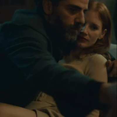 Jessica Chastain having her boob groped