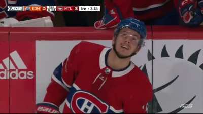 Mcdavid roughing on Kotkaniemi