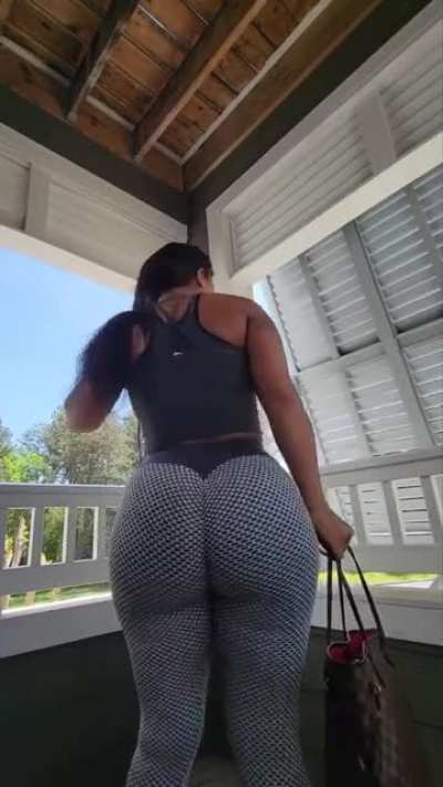 I hope she didn't borrow these leggings from C. O. A