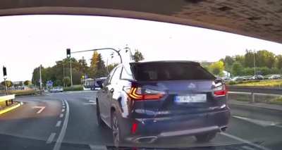 Passive aggressive driver gets upset when he&rsquo;s called out.