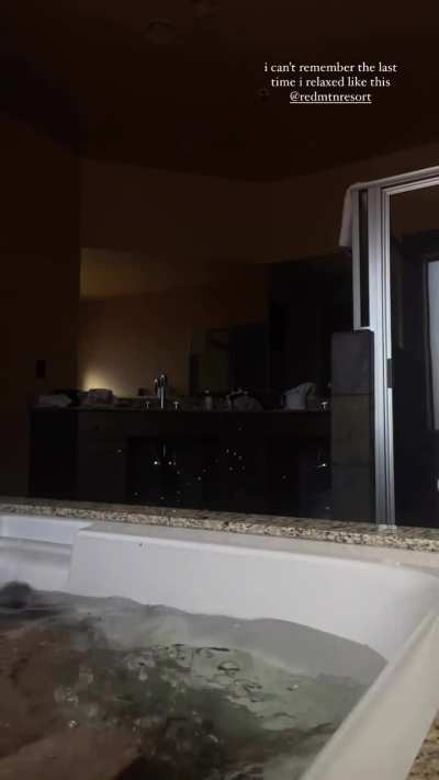 Relaxing bath - Instagram 10 March 2024