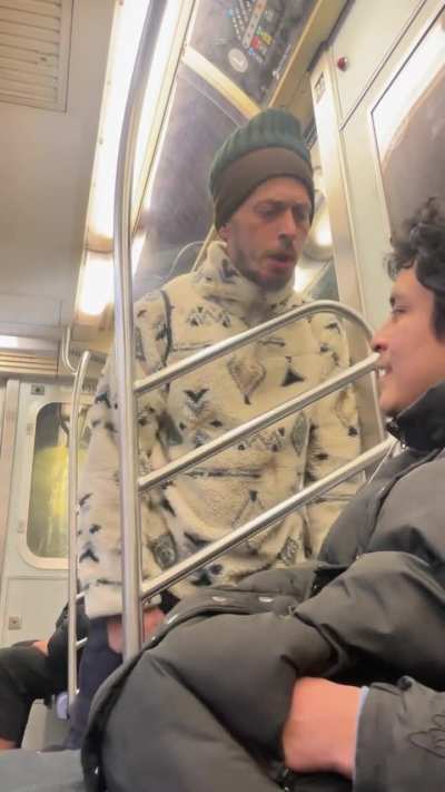 Typical subway interaction