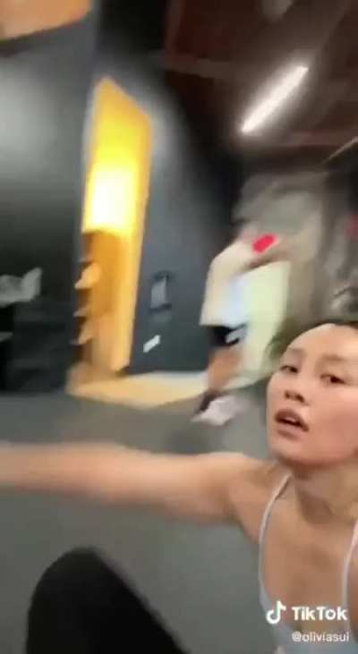 olivia working out
