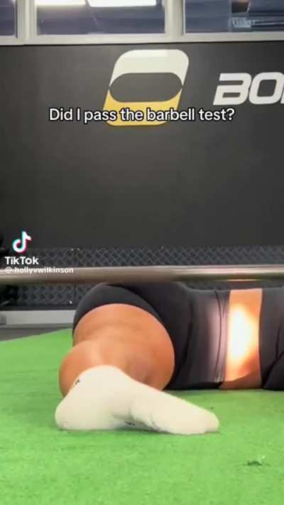 The true test