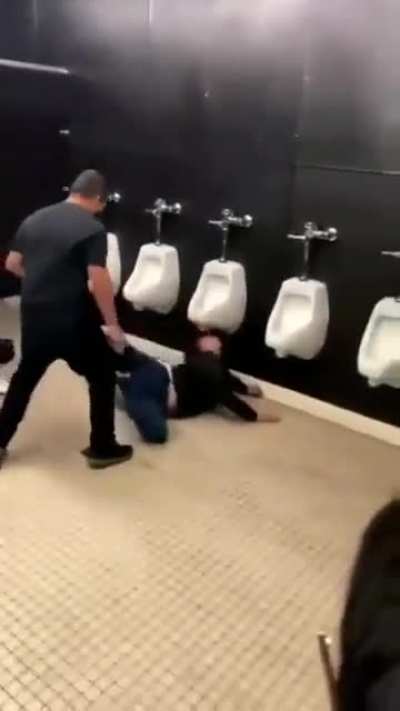Never fight in School toilet.