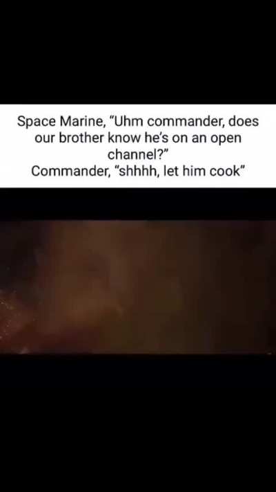 Space Marine battle hymns hit different