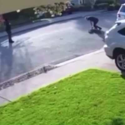 Attempted armed robbery caught on video