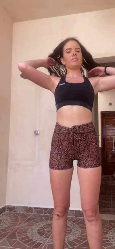 would u fuck me if I'm sweaty like that after my workout