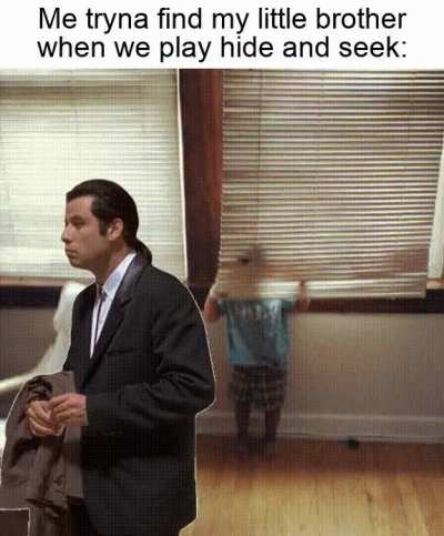 Do y'all see him?