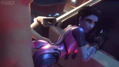 Trying in the ass [Widowmaker,Overwatch] (FraxXLR)