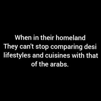 Shawarmas are like burgers but instead of imitating white people they imitate arabs