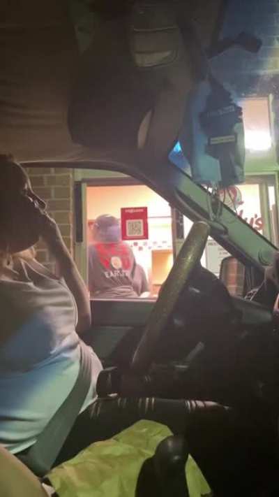 A quick drive thru.