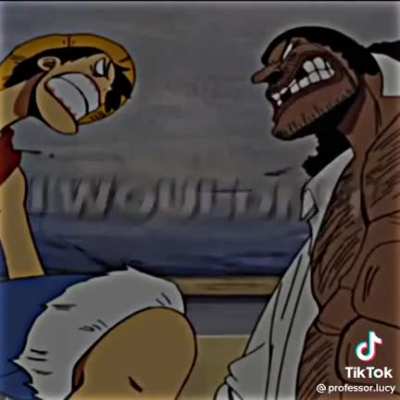 Luffy learned from zoro