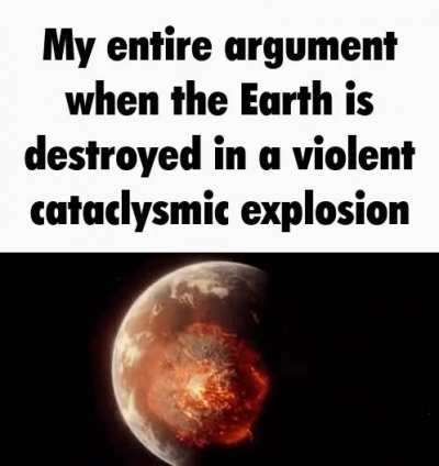 Big explosion