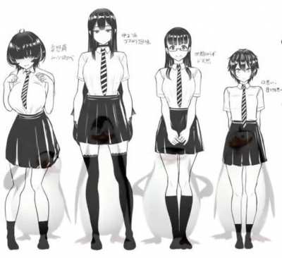4 types of girls