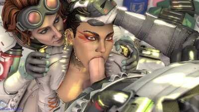 Loba &amp;amp; Horizon (shweeeisfm) [Apex Legends]