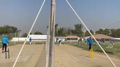 South Africans warming up to the Karachi conditions with a successful day in the nets. Thank you to our wonderful hosts.