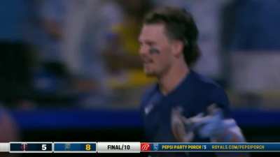 [Highlight] [Highlight] Bobby Witt Jr. and the Royals walk-off the Twins with a grand slam.