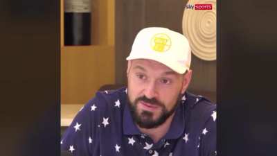Tyson Fury: &ldquo; I don&rsquo;t believe AJ is as good as they crack him up to be&rdquo;.