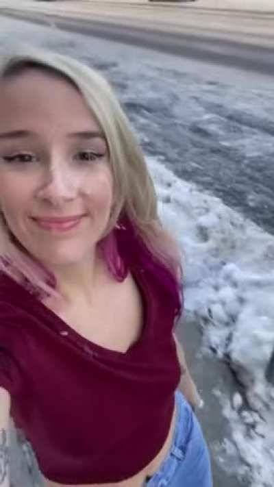 My first CumWalk&hellip; I was so nervous