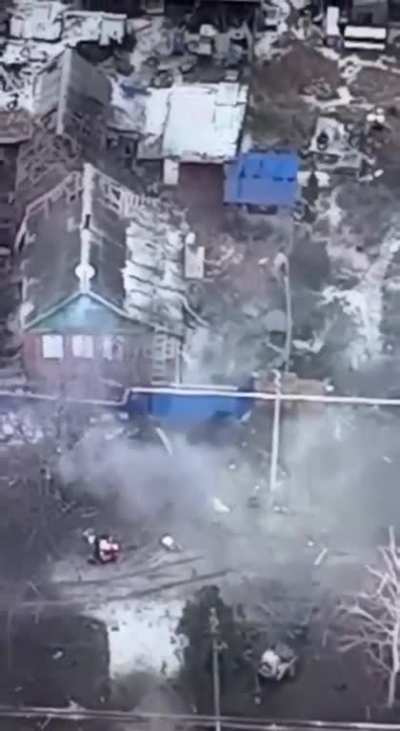 13 minutes of footage of Ukrainian drone operator spotting a Russian ammo dump and it getting attacked by the 45th artillery brigade. Narration by Robert Madyar.