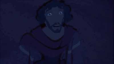 Moses feels God's presence.