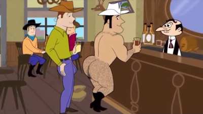 "Ok cowboy.. pleasure my butt"