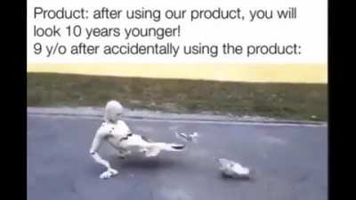 make sure u use products for ur age!!!! meme