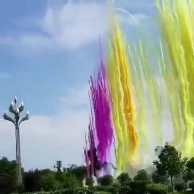 No idea what these &ldquo;Colorful Explosions&rdquo; are for or what they represent, if anything, but they are definitely interesting