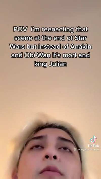 It&rsquo;s over, Mort! I have the high ground!
