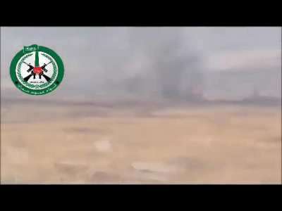 Southern Front BGM-71 TOW strike on a Syrian Army tank causes a cook-off - 2014