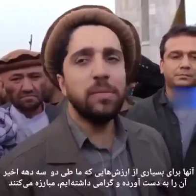 Ahmad Massoud, leader of the resistance against Taliban: "We are fighting for Democracy and Women Rights," - "We are defending Europe"