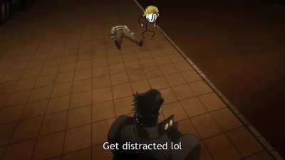 Jotaro got distracted