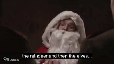 Next time some FOX News Barbie tells you Santa is a white Republican, just show them this...