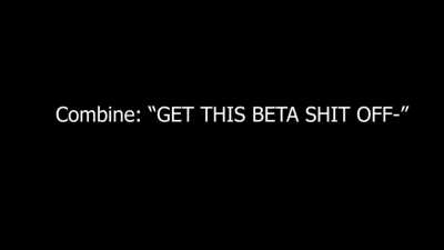 Combine Soldier gets killed by Rebel sticky grenade, audio logs