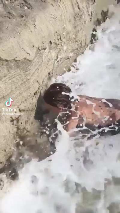 He definitely found something