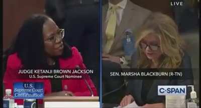 Ketanji Brown Jackson asked to define the word "woman"