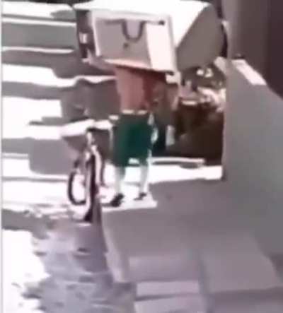 a crackhead at work