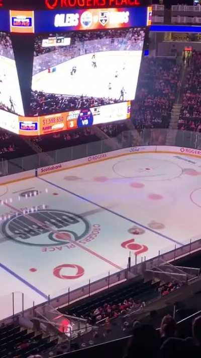 Edmonton is selling out their arena on away games and using real time puck/player tracking to display whats happening on the ice in L.A.