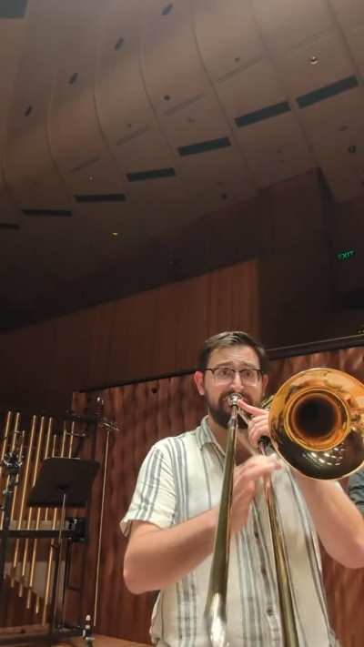 One of the best passages for second trombone, in my opinion. A ton of fun to play.
