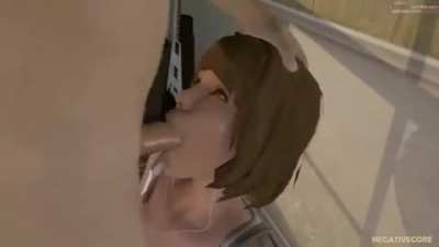 Max getting her mouth fucked (NegativeCoreSFM, Lerico213)