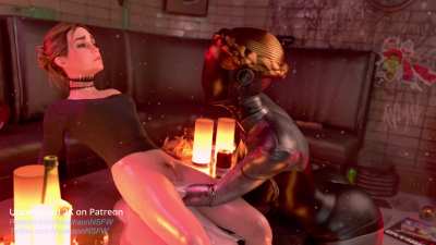 Atomic Fuck: Ballerina twin's "sex machine" mode (MadihsonNSFW) [Atomic heart]