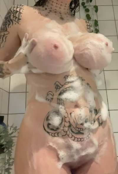 A shower with me is a shower worth having (drop)